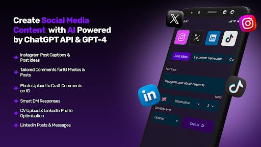 ChatGPR - Social Media AI Screenshot1
