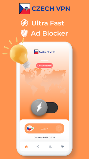 Czech Republic VPN Fast Proxy Screenshot2