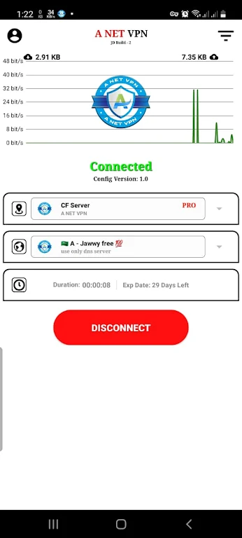 A NET VPN Screenshot4