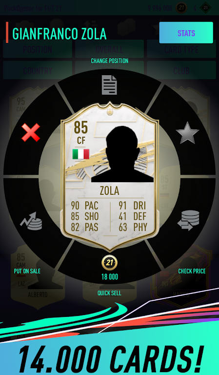 Pack Opener for FUT 21 Screenshot4