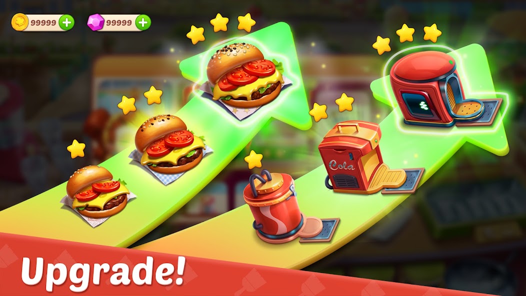 Cooking Town - Restaurant Game Mod Screenshot3