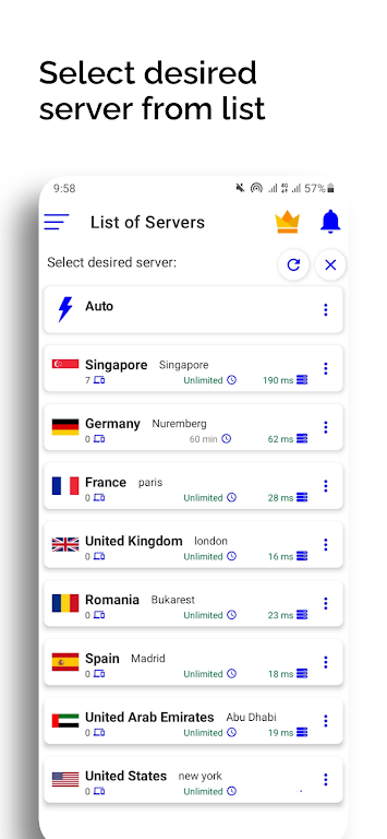 Octan VPN - Secure Internet Screenshot4