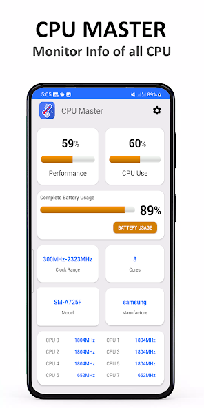 CPU Master - Battey Monitor Mod Screenshot2