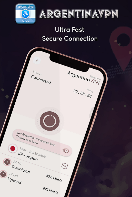 VPN Argentina-Argentina ip VPN Screenshot1