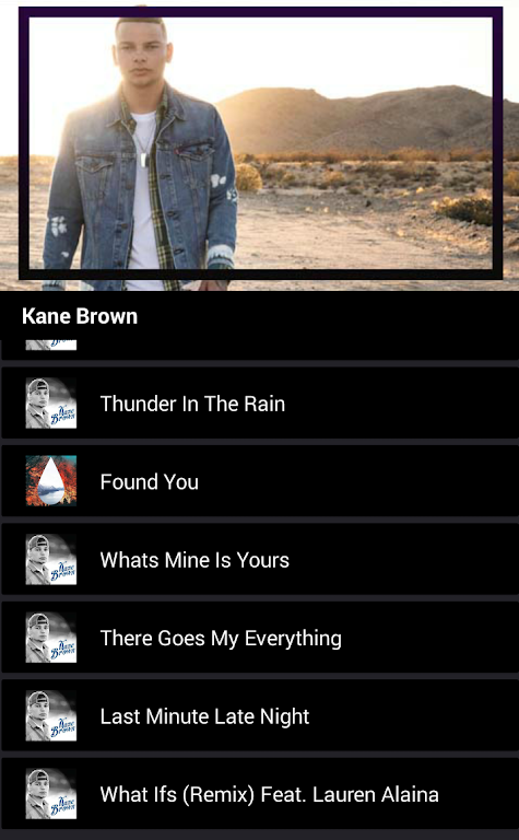 Kane Brown - Heaven (Songs and Lyrics) Screenshot3