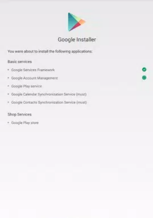 Google Installer Screenshot2