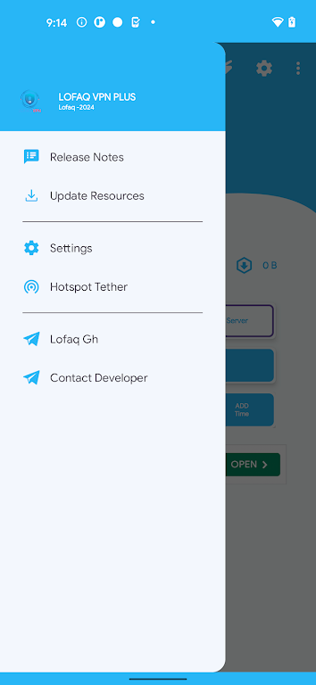 LOFAQ VPN Plus Screenshot1