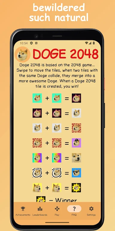 Doge 2048 Screenshot2