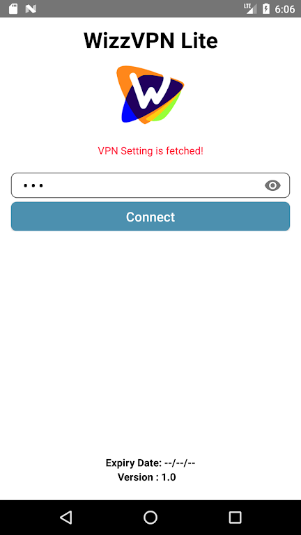 WizzVPN lite Screenshot1