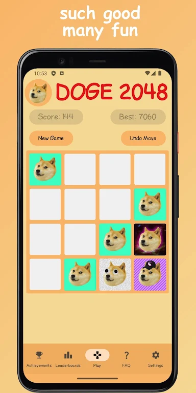 Doge 2048 Screenshot1