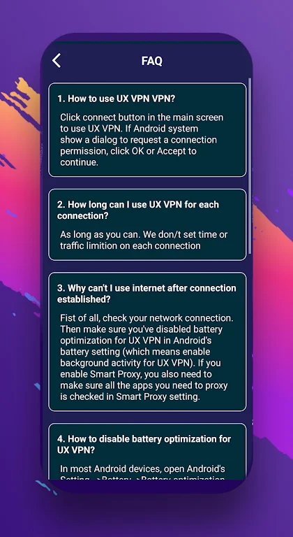 UX VPN Screenshot3