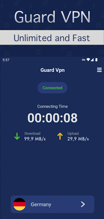 Guard Vpn - Unlimited Servers Screenshot1