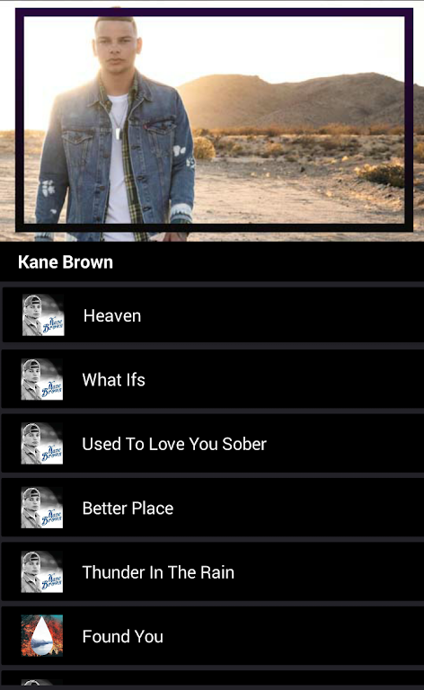 Kane Brown - Heaven (Songs and Lyrics) Screenshot1