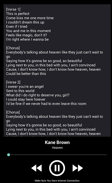 Kane Brown - Heaven (Songs and Lyrics) Screenshot2