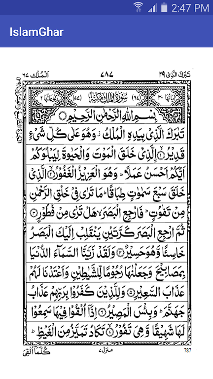 Surah Mulk Offline PDF Screenshot2