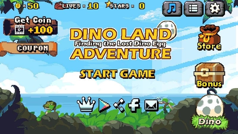 DINO LAND ADVENTURE Screenshot1