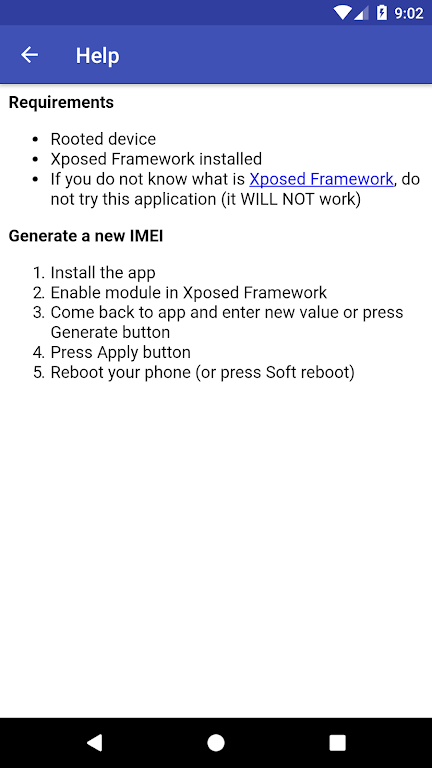 IMEI Changer pro [Xposed] Screenshot4