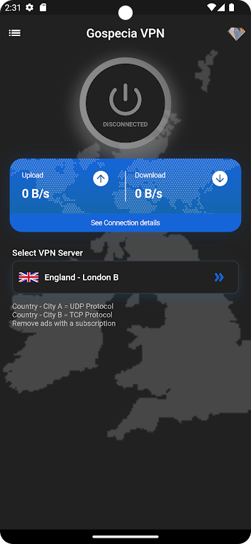 Gospecia VPN Screenshot2