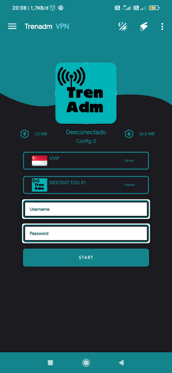 Trenadm VPN Screenshot3