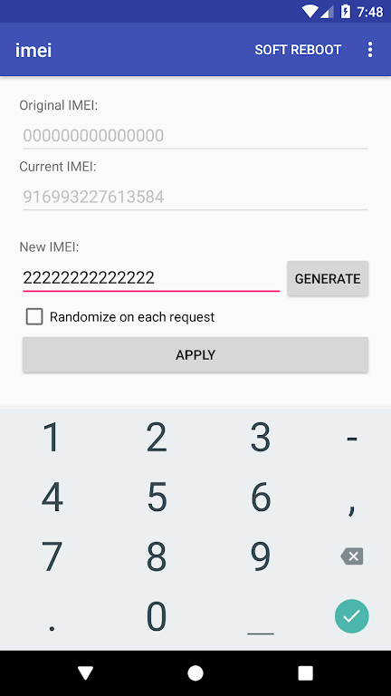 IMEI Changer pro [Xposed] Screenshot3