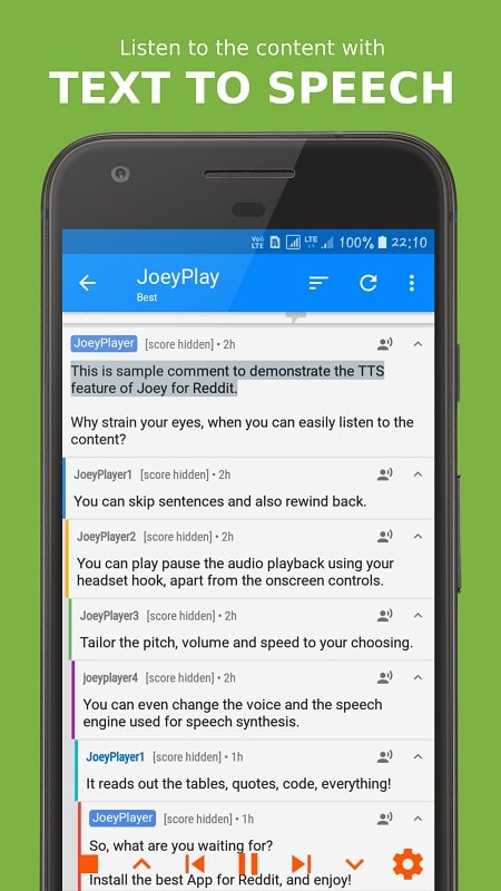 Joey for Reddit Screenshot3