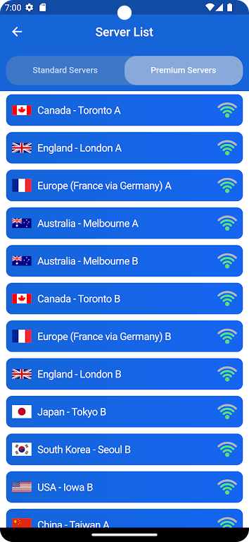 Gospecia VPN Screenshot3