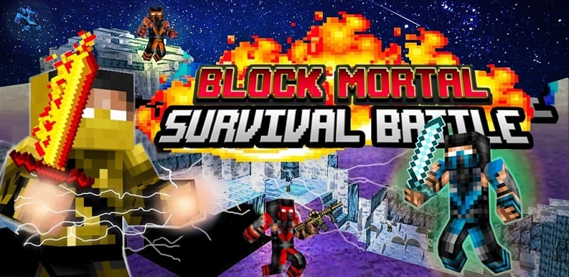 Block Mortal Survival Battle Screenshot1