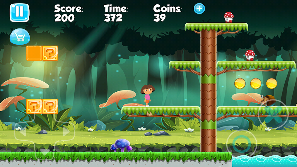 Princess Dora Run Adventure Screenshot1