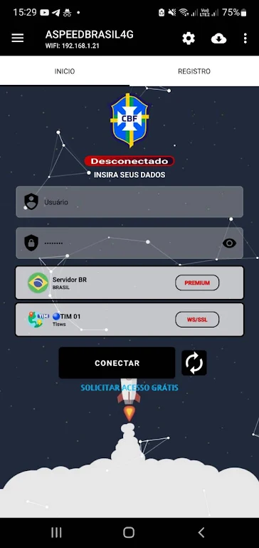 SPEED BRASIL VPN Screenshot1