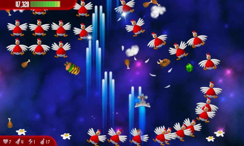 Chicken Invaders 3 Xmas Mod Screenshot1