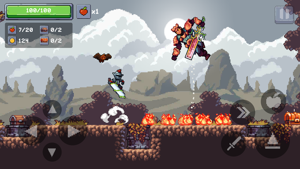 Apple Knight 2: Action Game Screenshot1