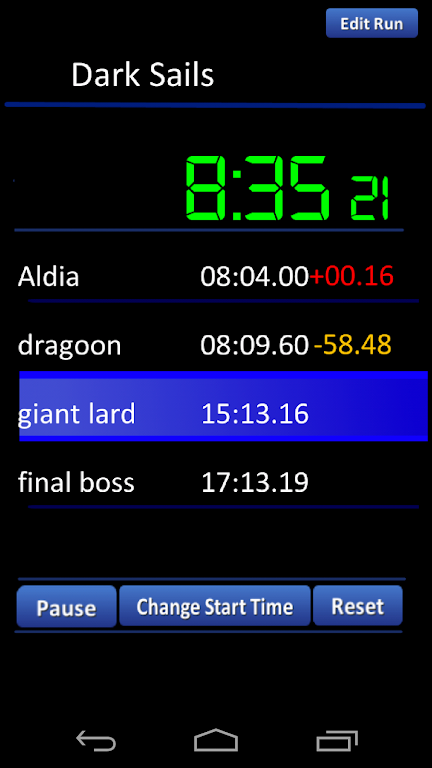 Speedrun Timer/Splitter Screenshot3