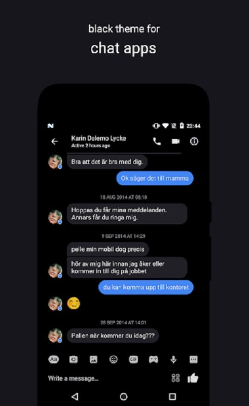 Swift Black Substratum Screenshot2