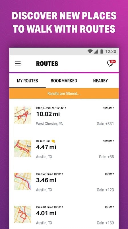 Walk with Map My Walk Screenshot2