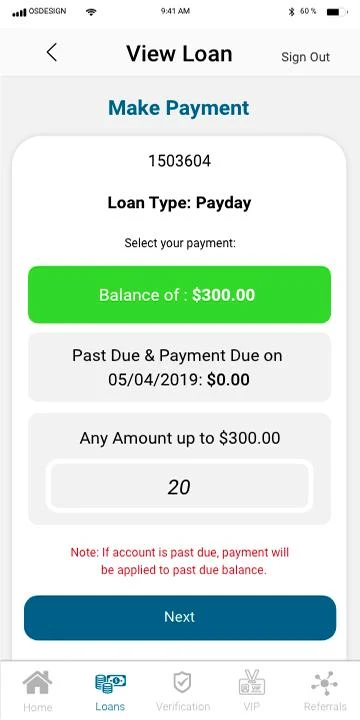 Net Pay Advance Screenshot3