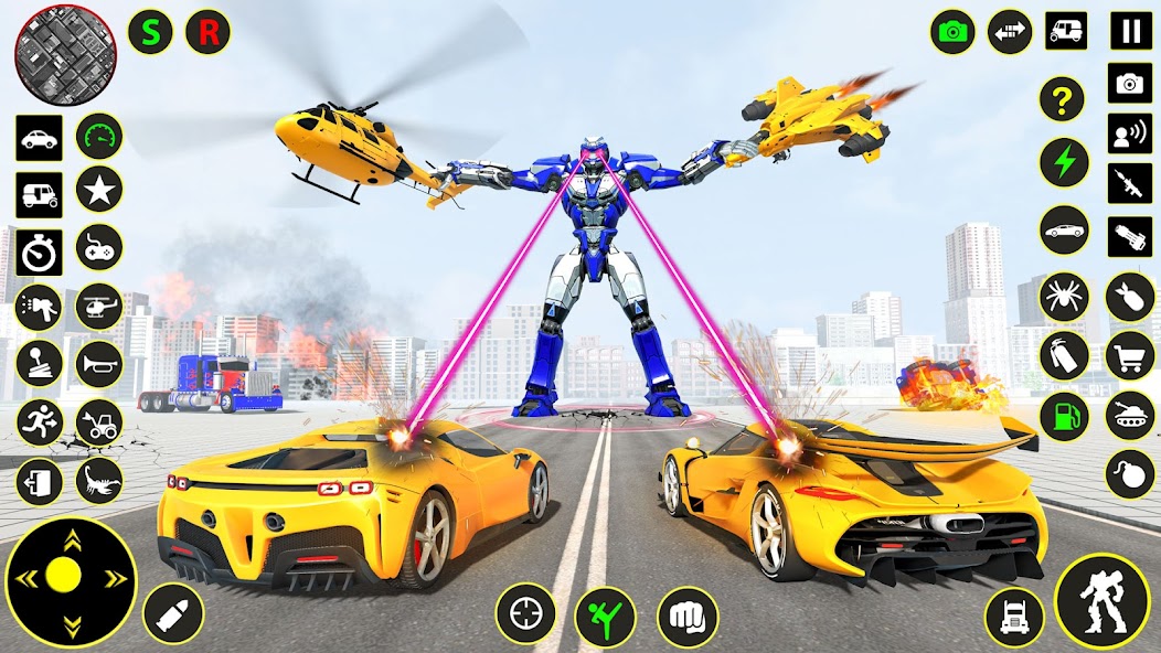 Truck Game - Car Robot Games Mod Screenshot3