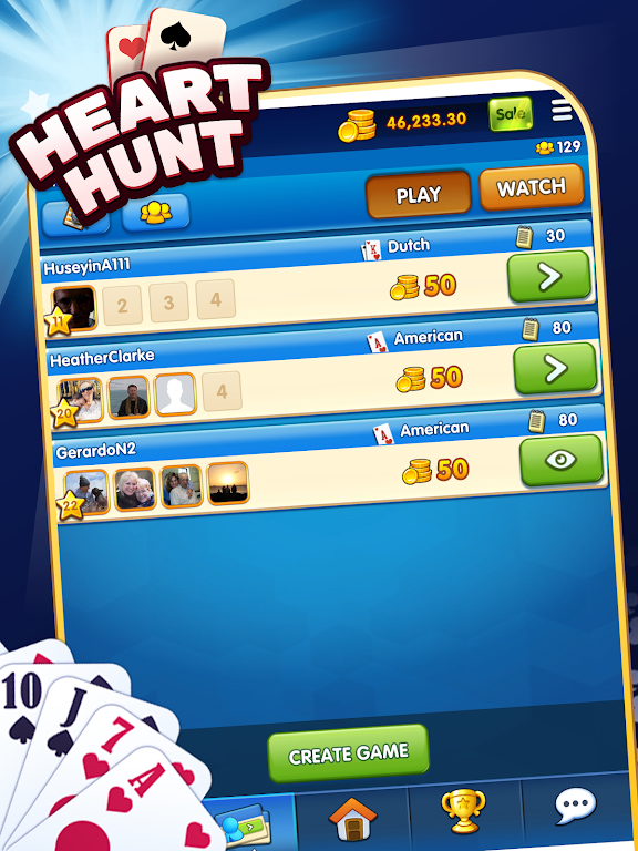 GamePoint Hearthunt Screenshot1