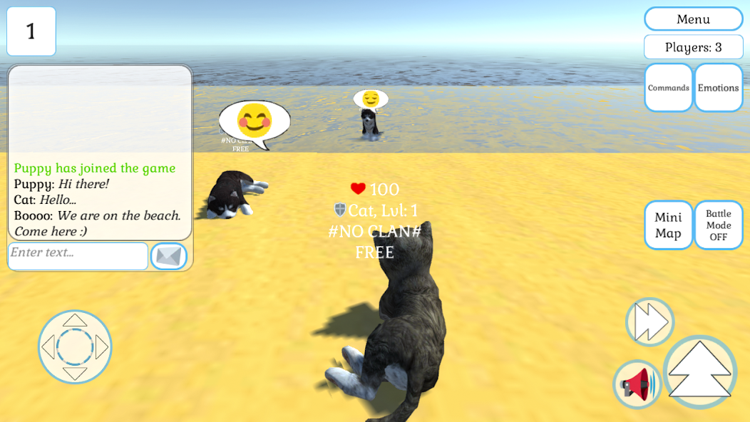 Cute Cat And Puppy World Mod Screenshot1