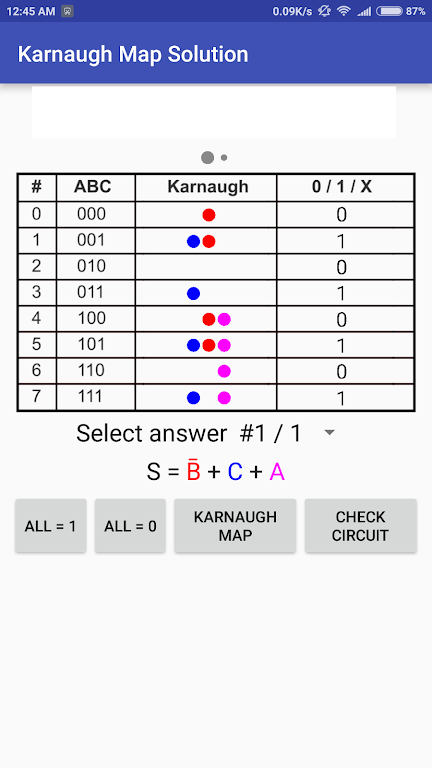 Karnaugh Kmap Solver Screenshot2