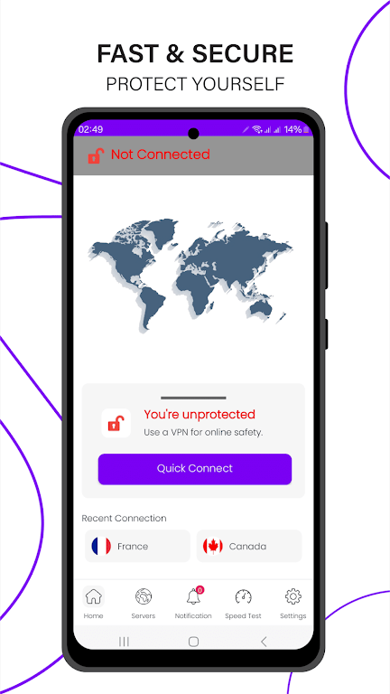 NetProtect VPN - Fast & Secure Screenshot4