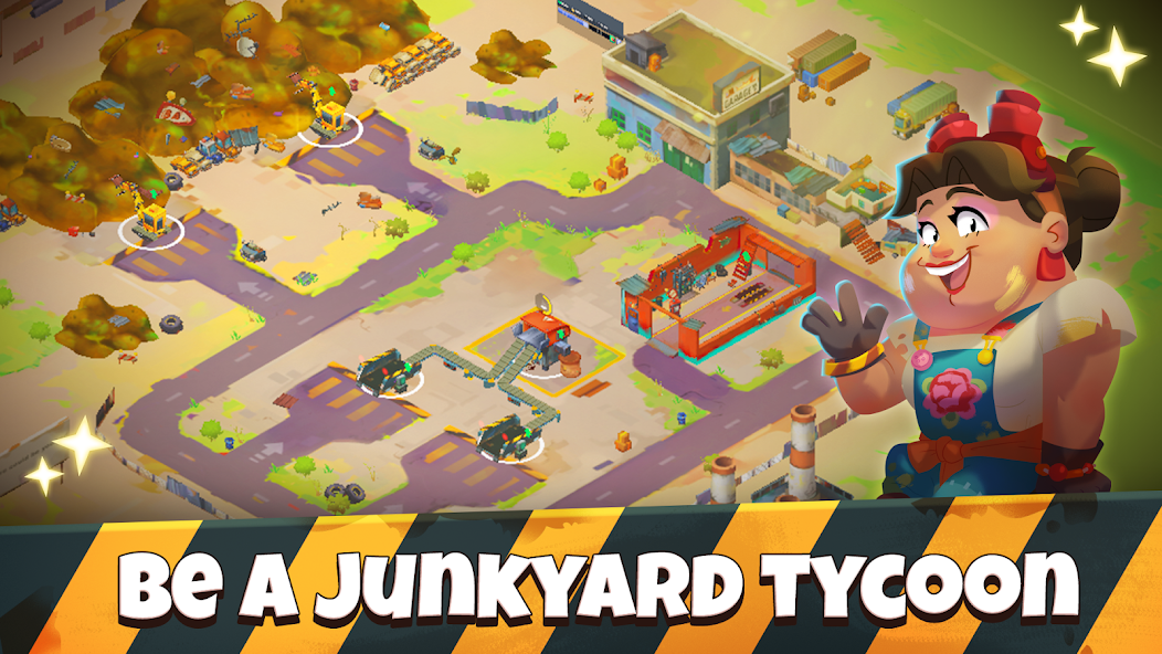 Idle Junkyard Tycoon: Empire Mod Screenshot1