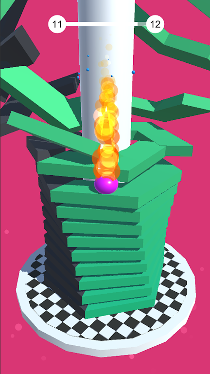 Ball Move Top: 8 Free Game Stack Shooting Ball Mod Screenshot3