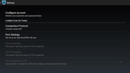 DroidVPN - Android VPN Screenshot2