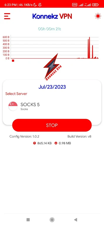 Konnekz Vpn Screenshot2