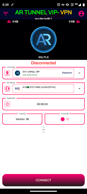 AR TUNNEL VIP VPN Screenshot1