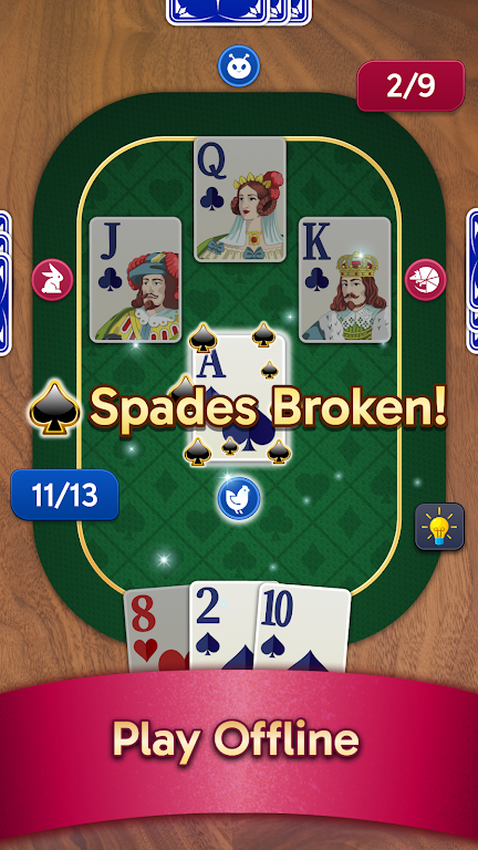 Spades Stars - Card Game Screenshot4