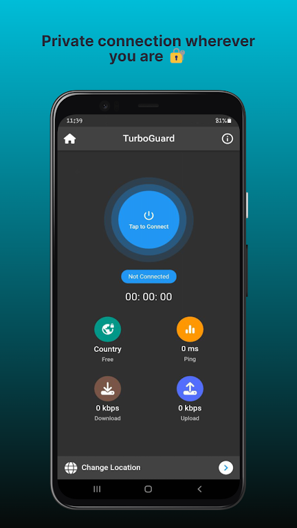 Turbo Guard: VPN & Proxy Screenshot1