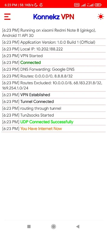 Konnekz Vpn Screenshot3