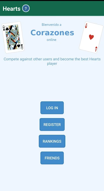 Hearts Online Screenshot1