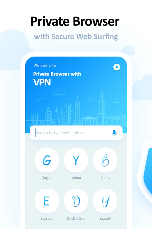 Private Browser VPN Proxy Screenshot1